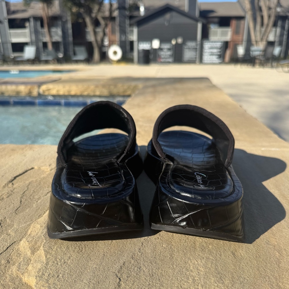 Circus NY by Sam Edelman Latasha Platform Slide Sandals – Size 8.5 – Rare Style - Picture 5 of 12